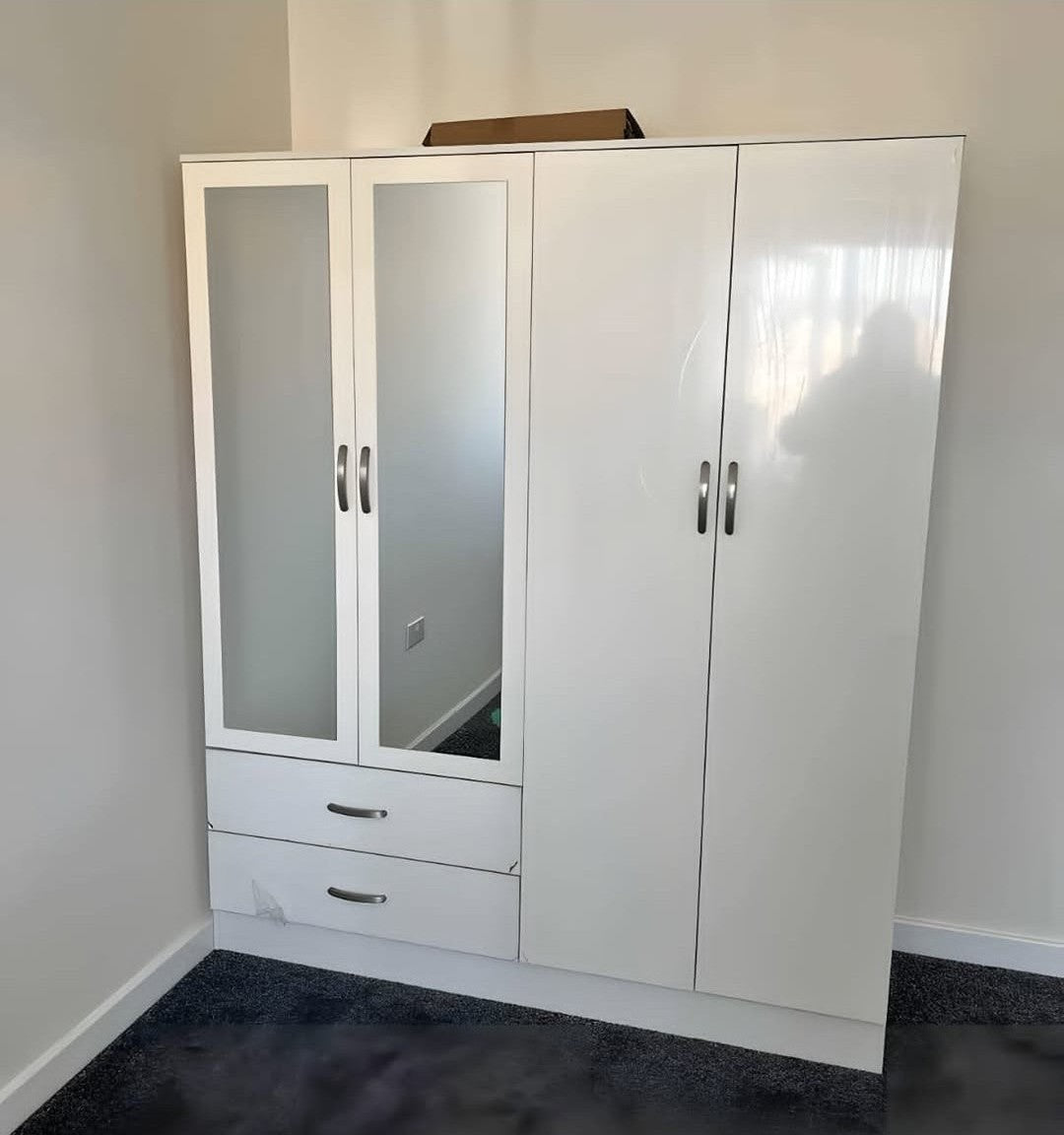 4 Door Wardrobe