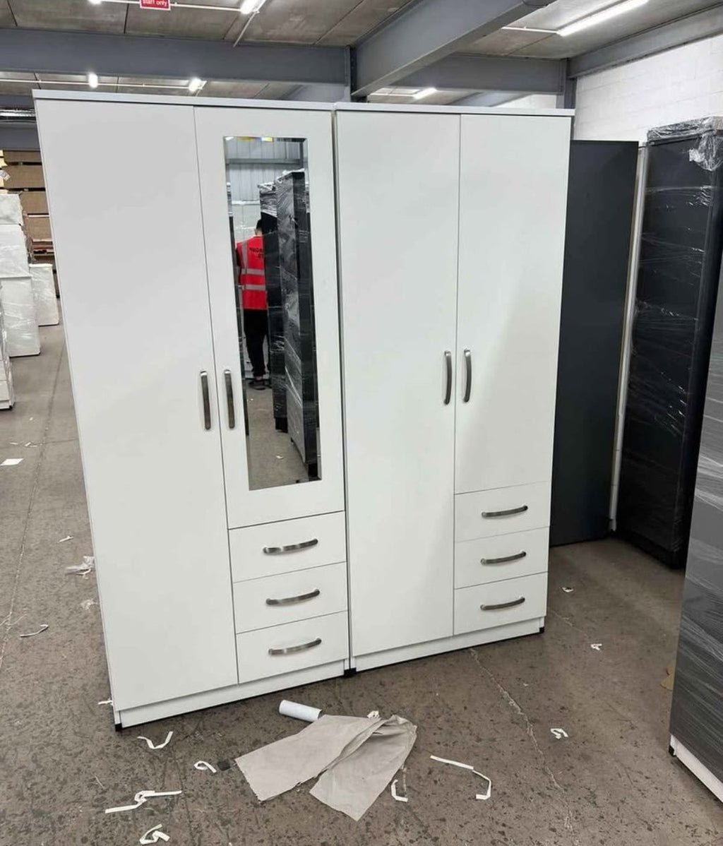 4 Door Wardrobe