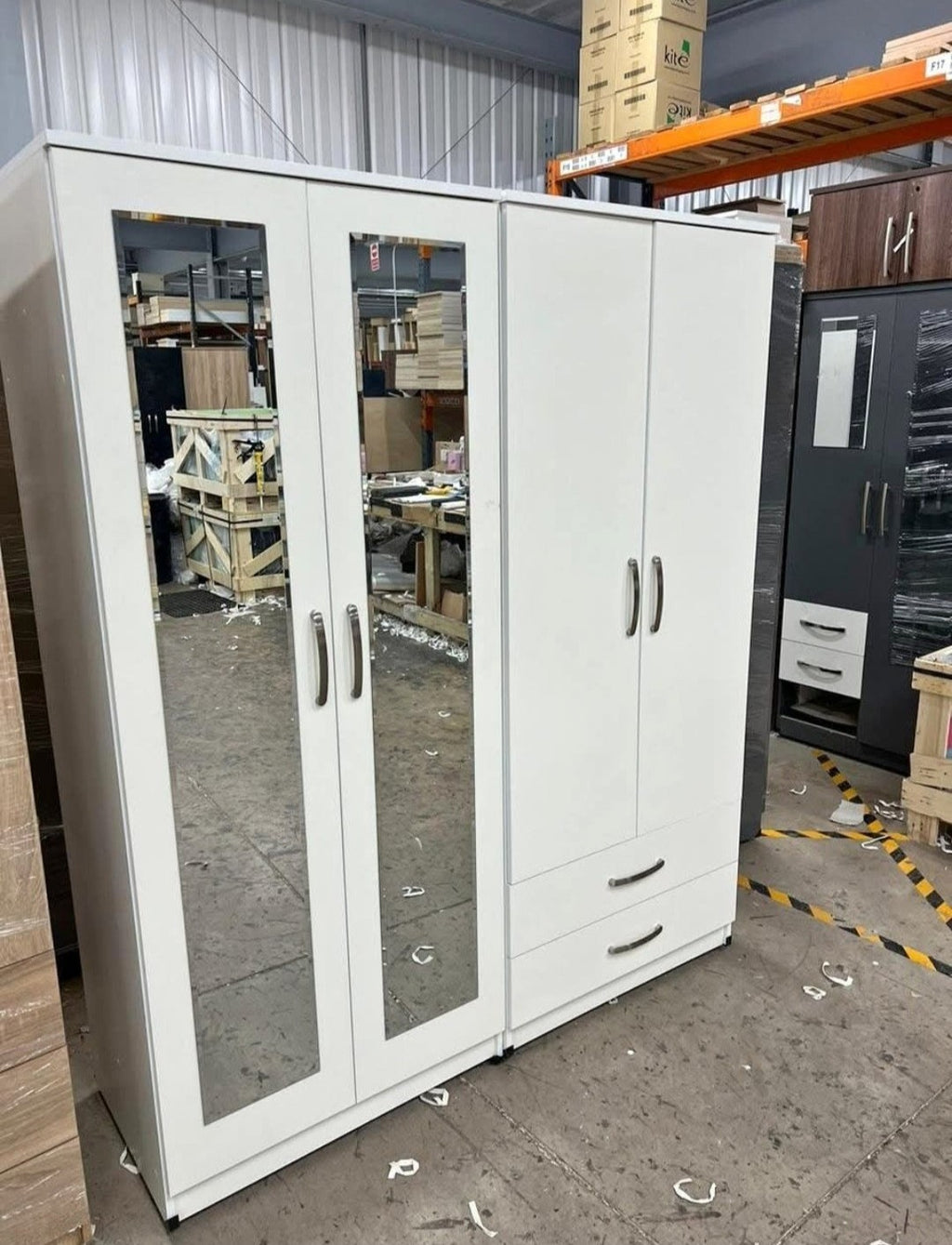 4 Door Wardrobe