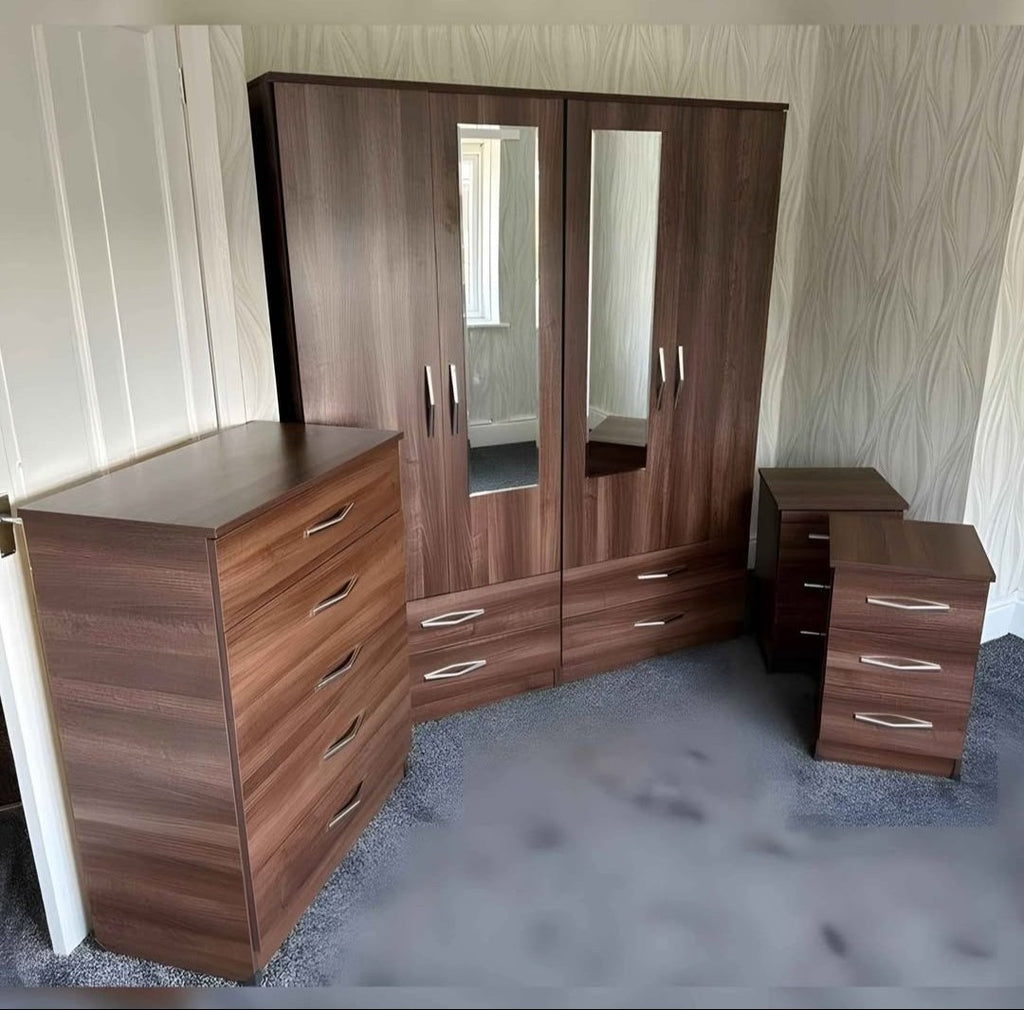 4 Door Wardrobe