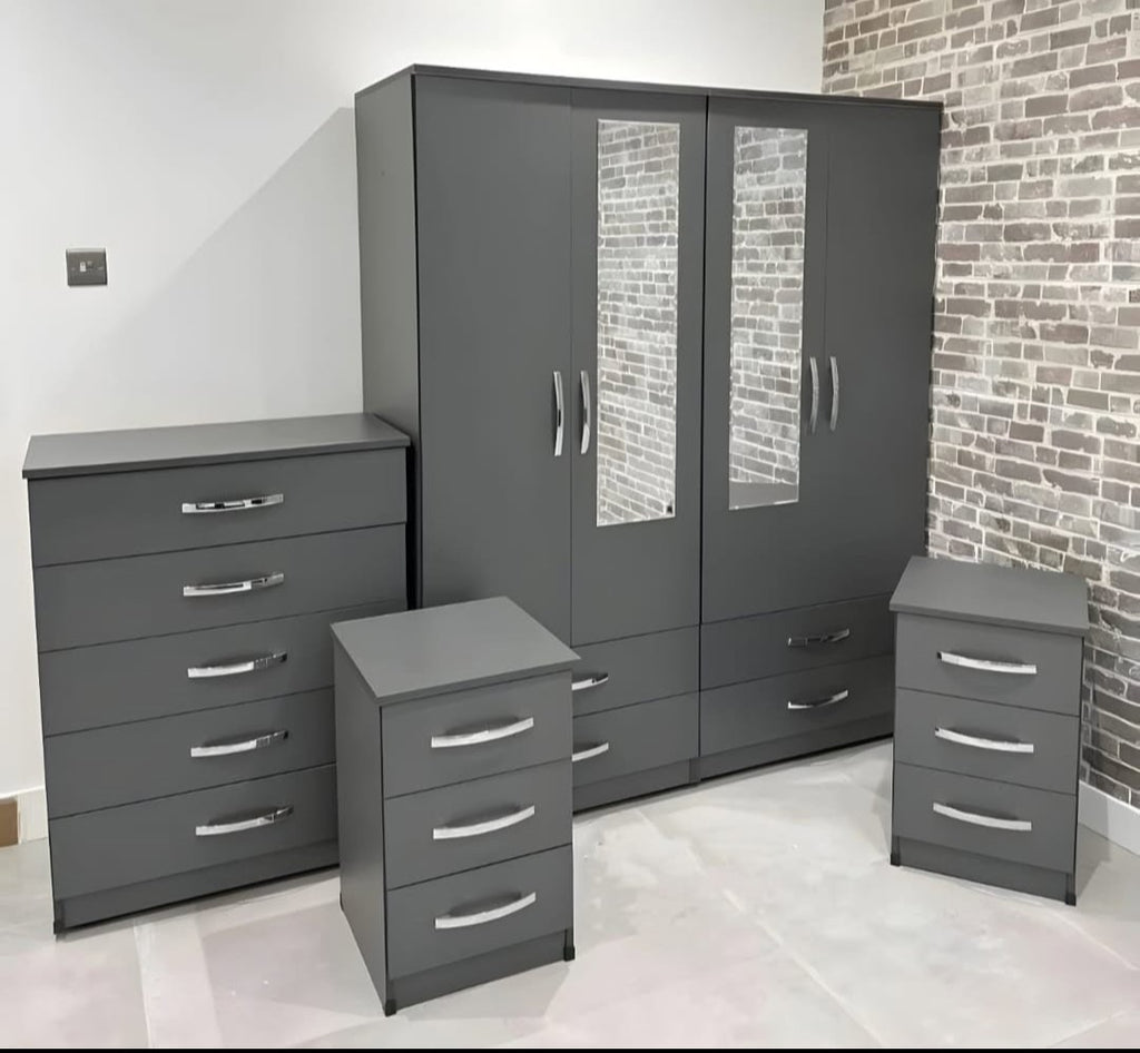 4 Door Wardrobe