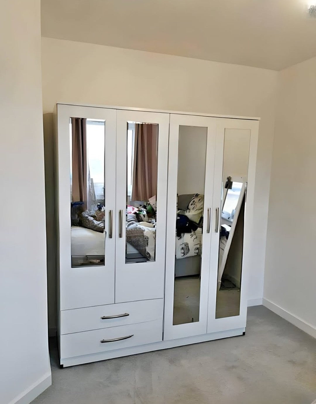 4 Door Wardrobe